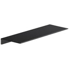 Metal Floating Wall Shelf Rack for Bluetooth Speaker, Wi-Fi Camera & Plant Pot, Wall Mounted Display Rack for Home Decor, Living Room, Bedroom (Black)