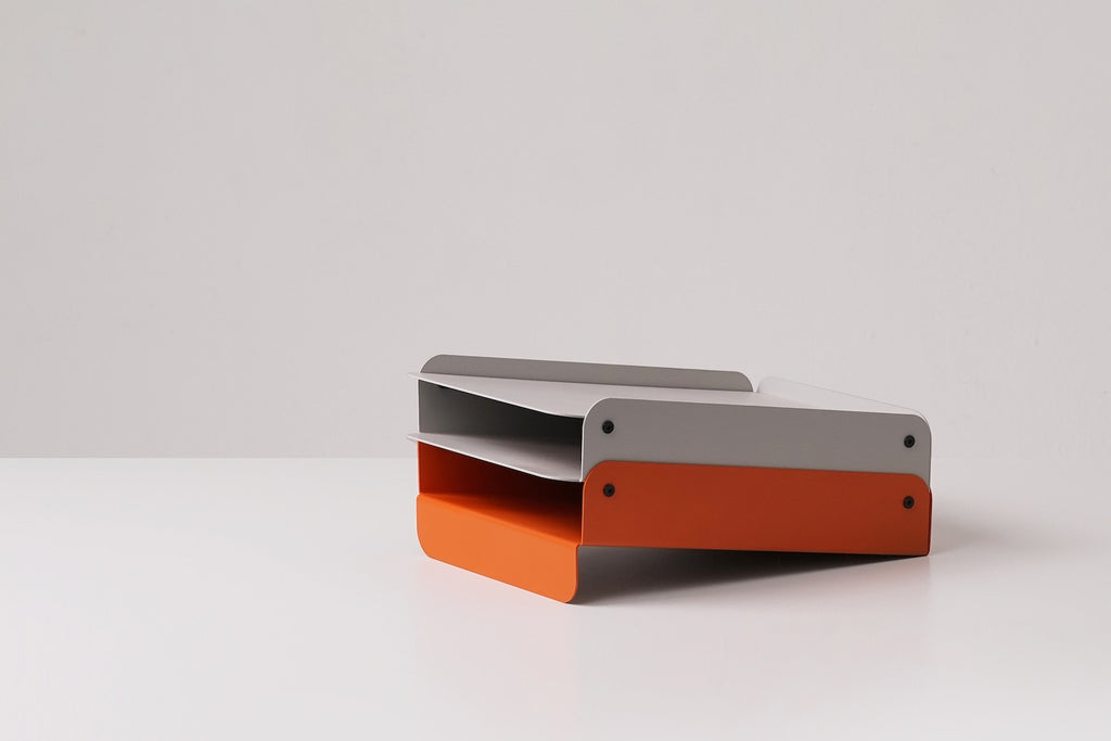 Minimal Metal Desk Organizer