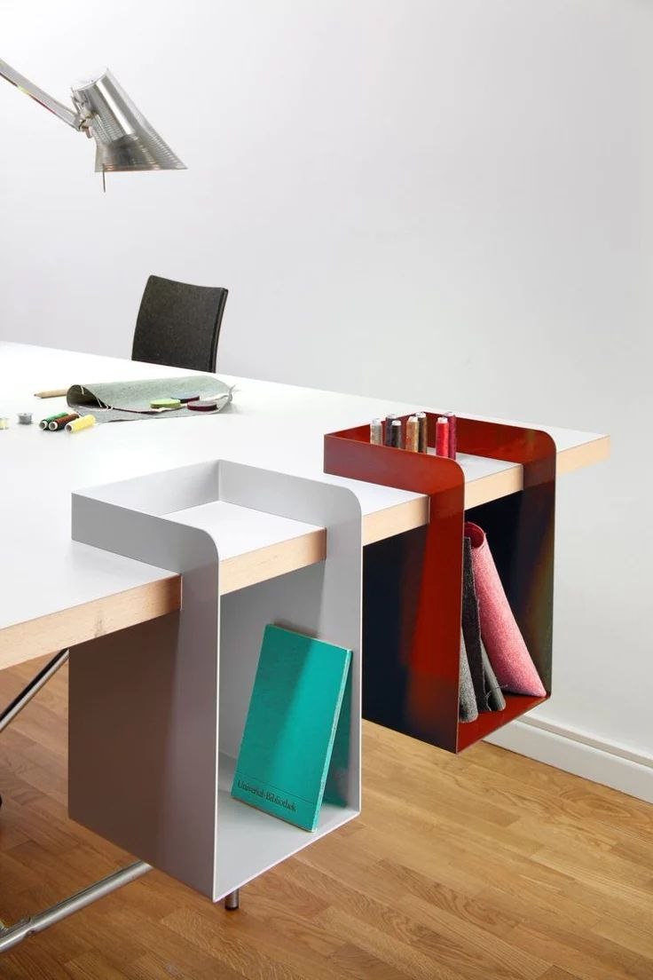 Clamp-On Desk Organizer Pack Of 2